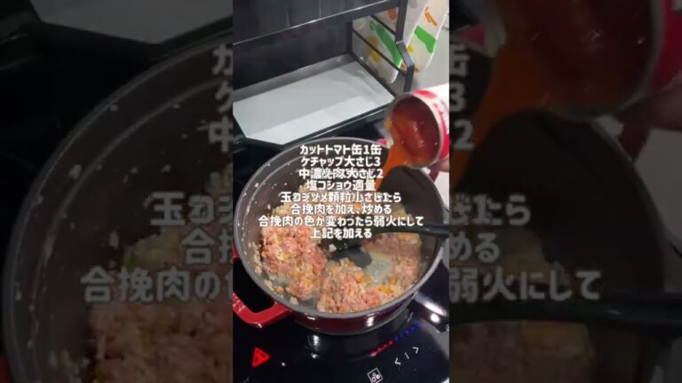 アレンジたくさん♪ミートソース