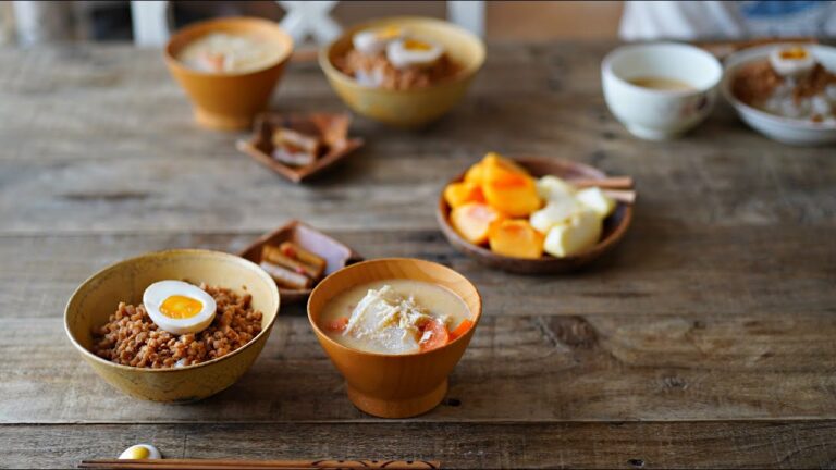 今日の朝ごはん｜はちみつ生姜の使い方｜千と千尋の神隠し「あの日の川」