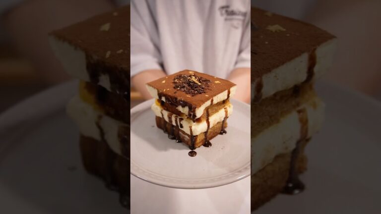 「特上ティラミス極」ができたんですけどもしかしておじさんの食べ物ですか？　#お菓子作り #ティラミス #マスカルポーネ　#スイーツ