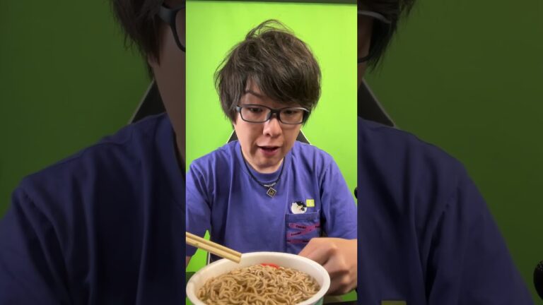 無音で食べ切ったら100万円【天ぷら蕎麦】