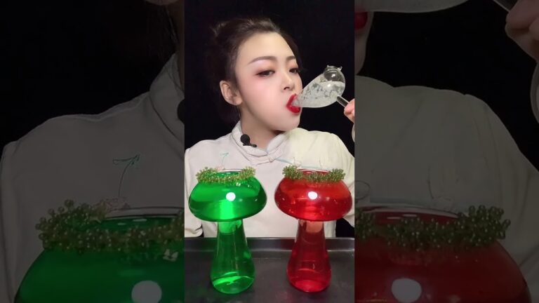 ASMRドリンクカラフルドリンク| サウンドAsmrを飲む