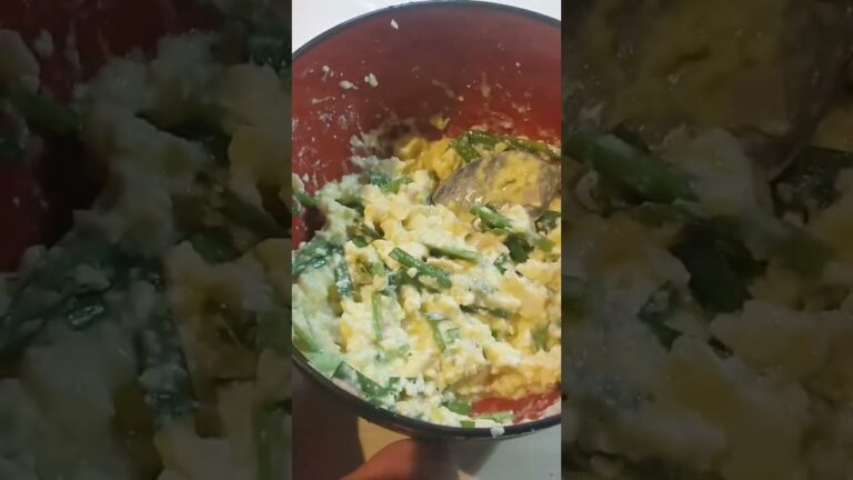 簡単レシピ！豆腐入りニラチヂミ #shorts #ホットサンドメーカー #かんたんレシピ #男飯 #自炊 #豆腐レシピ