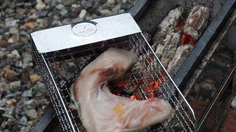 鰤カマの炭火焼きと焼き方 紀州備長炭シリーズ第14弾！！