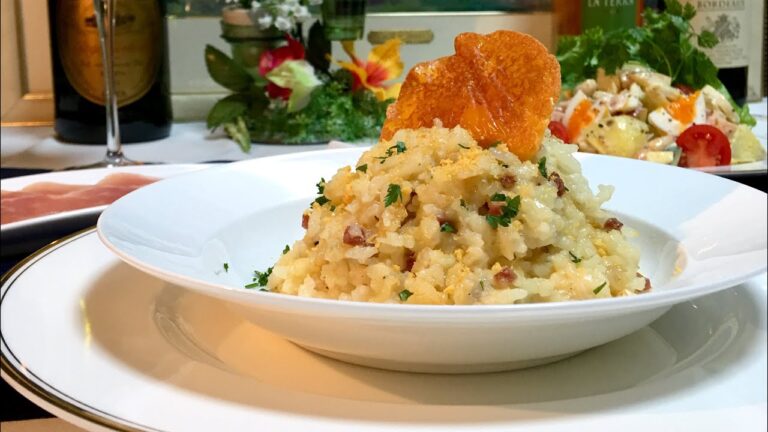 残り物の冷やご飯で【濃厚チーズリゾットの生ハム包み♡ﾞ】