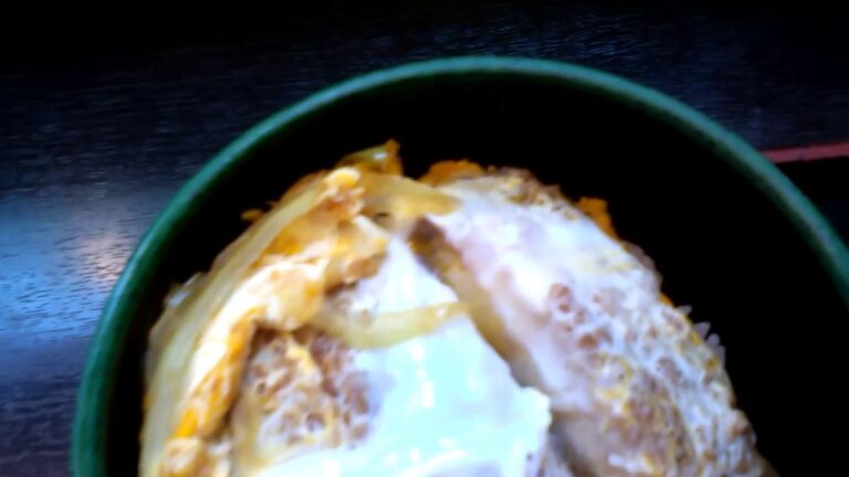 ゆで太郎のカツ丼セット!プラス海老天!