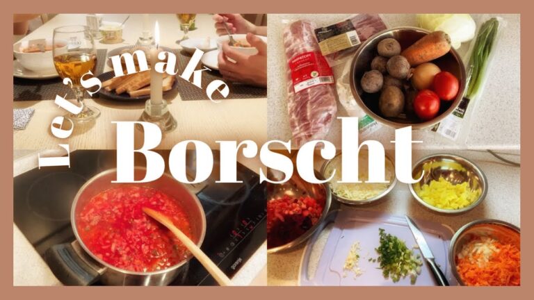 【ロシアの家庭料理】本格ボルシチの作り方🍽 How To Make Borscht❤️