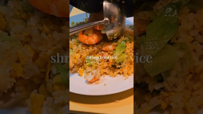 蒸しエビ(ボイルエビ)を使ったエビチャーハン