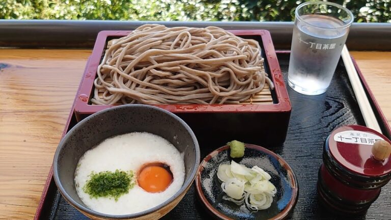 高尾山「十一丁目茶屋」の冷やしとろろそば
