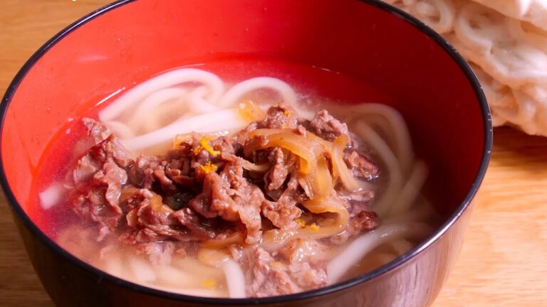 【肉うどん】プロがおうちで絶対につくる肉うどんのレシピはこれ　クキパパ