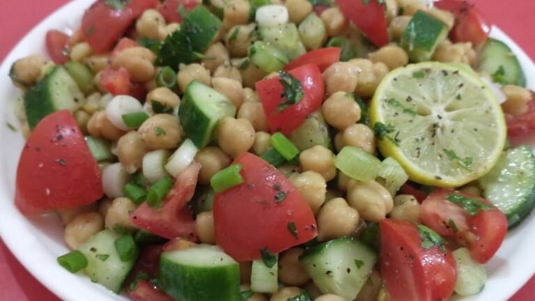 Healthy and easy chickpea salad recipe | salad recipe | Protein salad recipes‎@SuperTastyDishes 