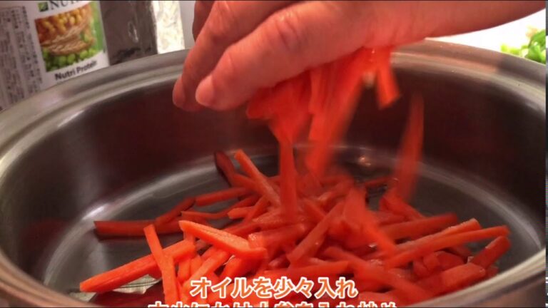 1品.com  人参とピーマンの胡麻マヨ炒め♪