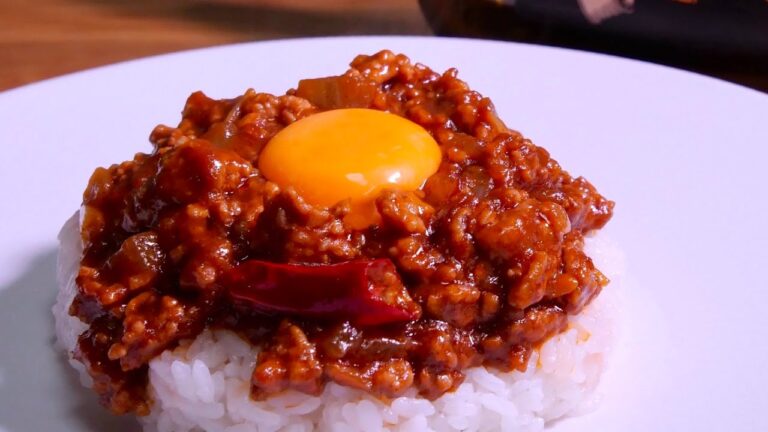 たったそれだけで最高になる【キーマカレー】プロのおいしすぎる作り方
