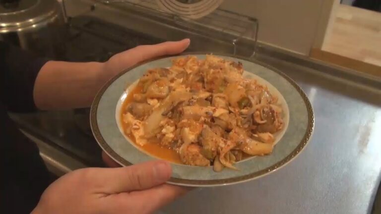 5分で作れる完全料理「キムチチャンプルー」