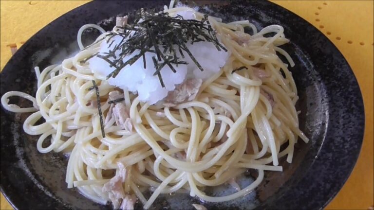 簡単・ツナと大根のパスタ
