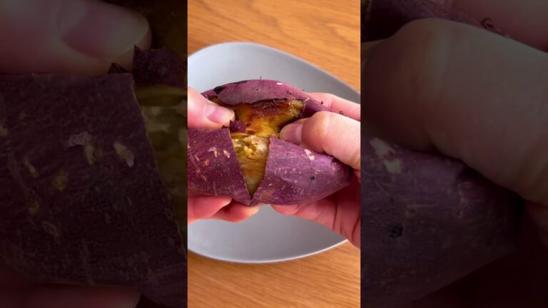 美味しい焼き芋の作り方【オーブン】 #料理 #簡単レシピ#焼き芋の作り方#オーブン#濃密焼き芋