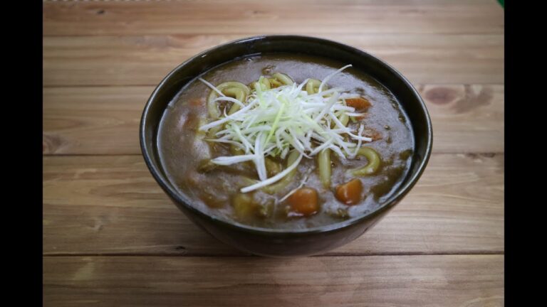 2日目の残った無水カレーで カレーうどんを作りたい