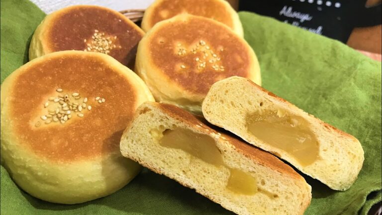 「おせち」の残りで作る！アレンジレシピ！栗きんとんのほうじ茶パン！作ってみたよ！【パン作り】