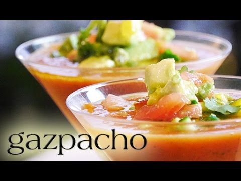 Fabulous Gazpacho Cocktails (NO COOK RECIPE) おしゃれなカクテルガスパッチョはいかがですか？