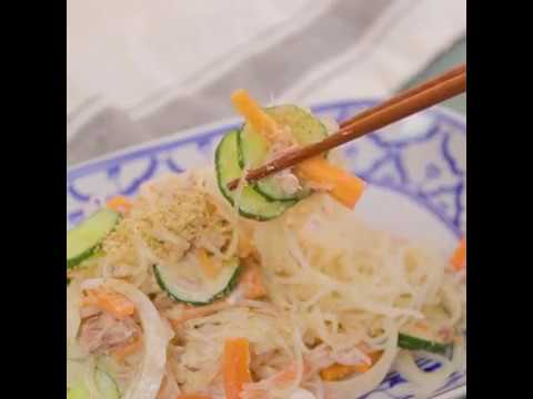 暑い日にはコレ！ 春雨サラダのツナマヨソース和え ｜ moguna[モグナ]