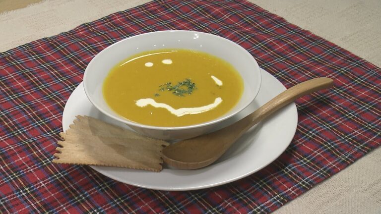 かぼちゃとにんじんのポタージュスープ（2019年10月30日）