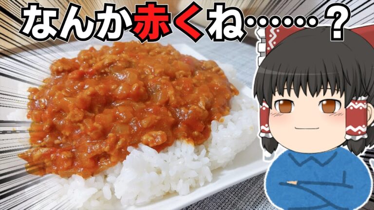 【ゆっくり料理】キーマカレーを作ったぞ！【はじめてカレー投稿祭】