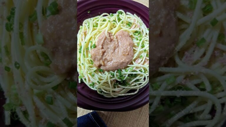 たらこパスタおいしいよね(チャンネル登録よろしくお願い致します！！)