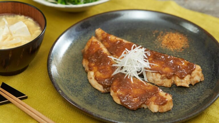 季節を味わう♪鰆のミソース漬け