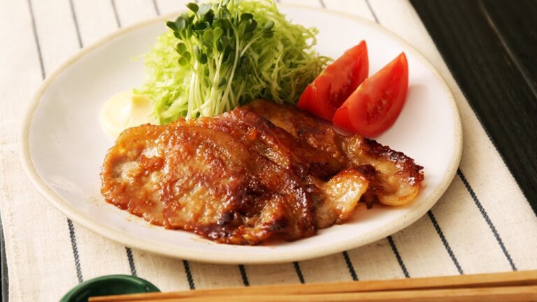 豚肉の生姜焼き
