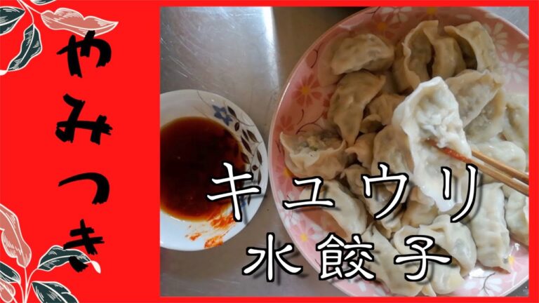 【やみつき中華家庭料理】キュウリ水餃子_夏限定