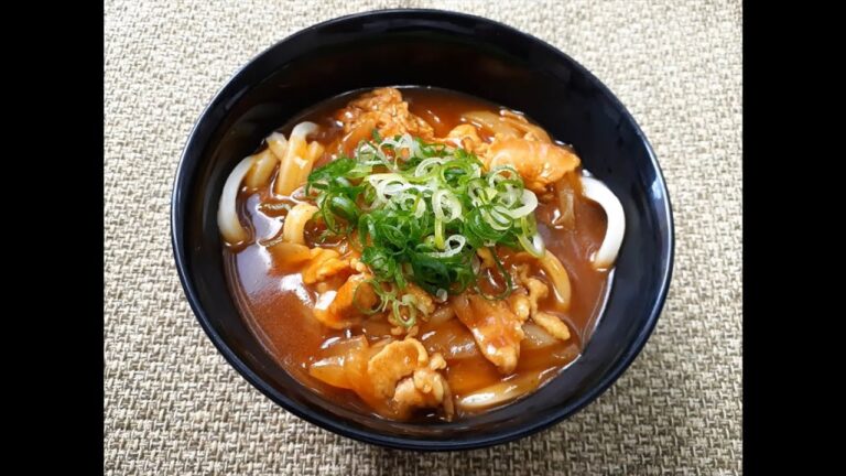 【美味安心レシピ】「カレーうどん」の作り方　＜美味安心　グルテンフリーカレーペースト＞