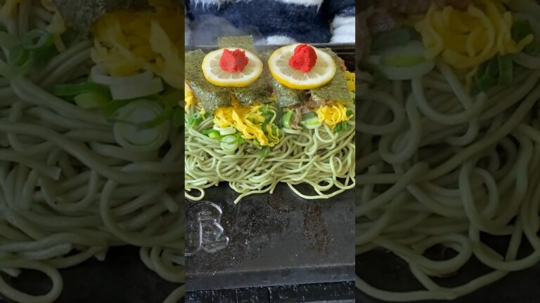 【家族Vlog】山口名物瓦そば 人気店長州屋で食べる！山口県