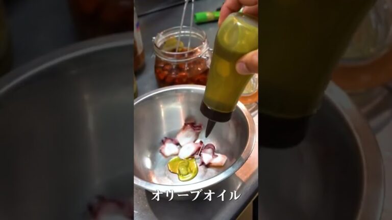 タコのペペロンチーノを1分で把握！