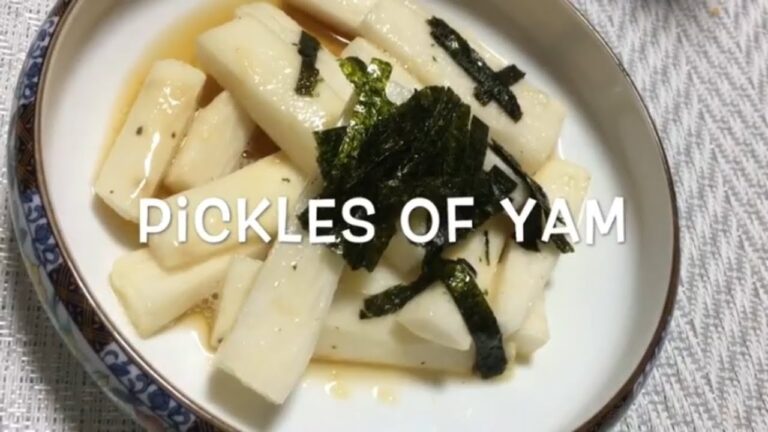 【ASMR】"Pickles of yam"(山芋のお漬物)咀嚼音【Sound eating】