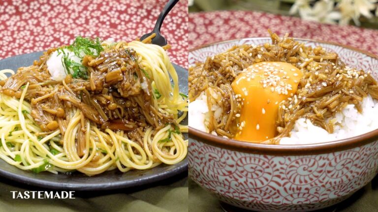 【箸が止まらない！】無限えのき【作り置き常備菜】