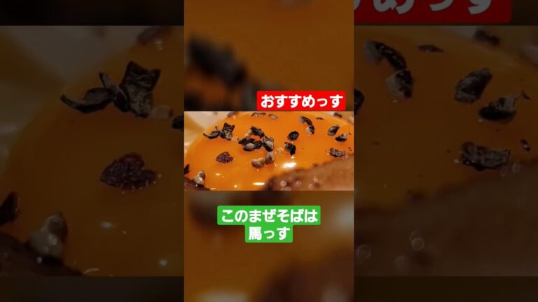 ぶっと麺しゃにむに　岐阜県本巣市 #グルメ#石川県民　#本巣市　#まぜそば　#馬っす　#らーめん