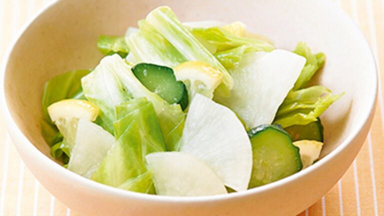 春キャベツの浅漬け