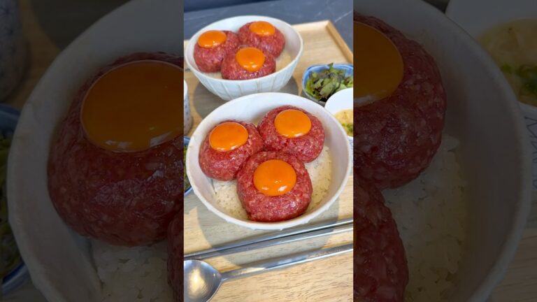 レア肉や生ユッケ好きは絶対に行ってほしい究極のユッケ丼🥩【東京 ヒロキヤ恵比寿】