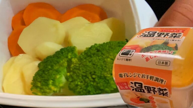100均のレンジで温野菜作るやつにはまりそう