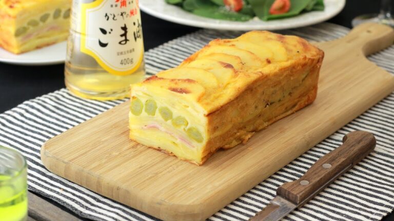 『じゃがいものガトーインビジブル』バター不使用！純白ごま油で♡