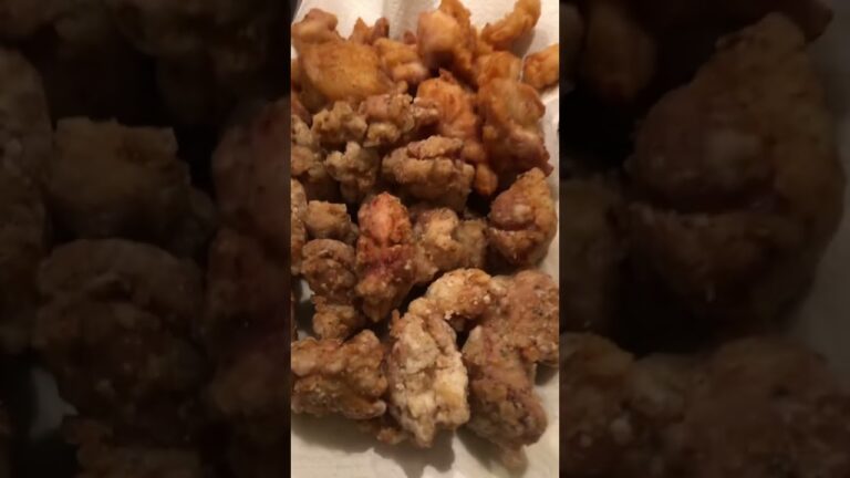 【からあげ食べ比べ】ガーリック味とほりにし味どっちが好み？