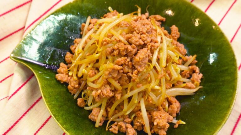 もやし1袋使いきり！肉もやし