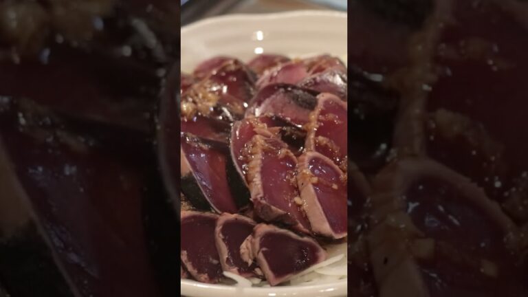 カツオのたたき