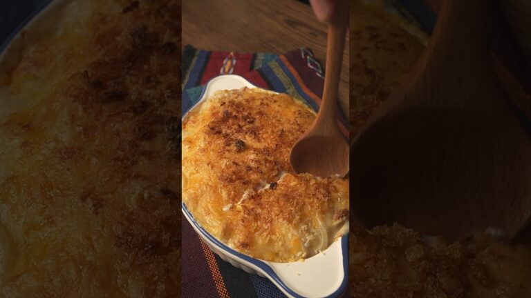 レンジで作れる絶品マカロニグラタン #簡単レシピ #グラタン