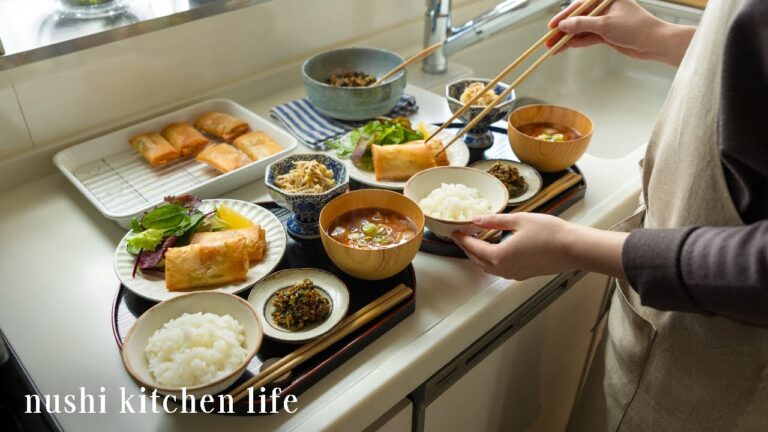 # 96 おかずリメイクを楽しむおうちご飯, 家庭菜園の収穫とプチ精進レシピ : Leftover Makeover