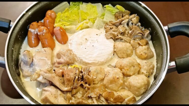 【公式アンバサダー】簡単！男のやすまるだし料理！！『やすまるクリーム鍋』を作るぜ！マジで！！