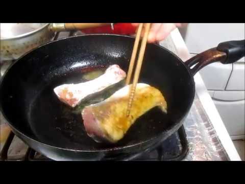 ぶりのカレー照り焼き