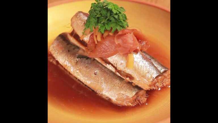 【ミシュランシェフのレシピ】鈴なり 村田明彦 大将が教える『鰯の梅生姜煮』の作り方  #ダイジェスト版 #Shorts