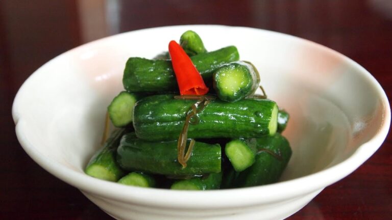 シンプルな【きゅうりの漬物】