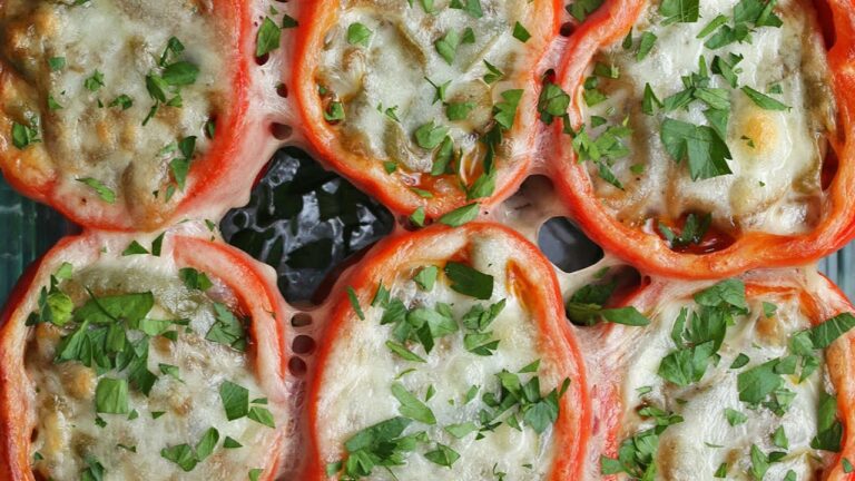 ジューシー＆チージー！スタッフド・パプリカ