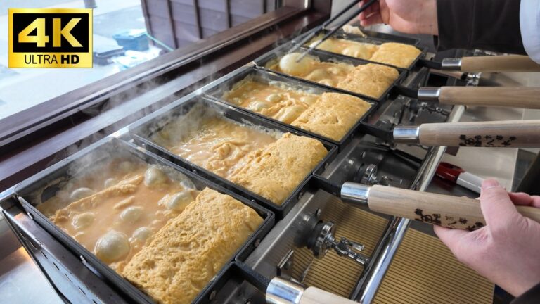 【京都で100年】老舗のだし巻き卵の作り方 ノーカット - Japanese Egg Omelette in Kyoto